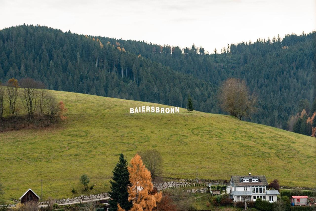 Апартаменты Haus Irene Gemuetlich Moderner Schwarzwald Байрсброн Экстерьер фото